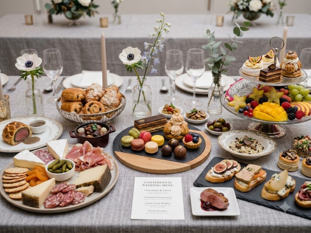 table filled with desserts entrees 202607292049