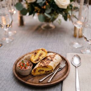 tortilla-wrap-with-cheddar-omelet-bacon