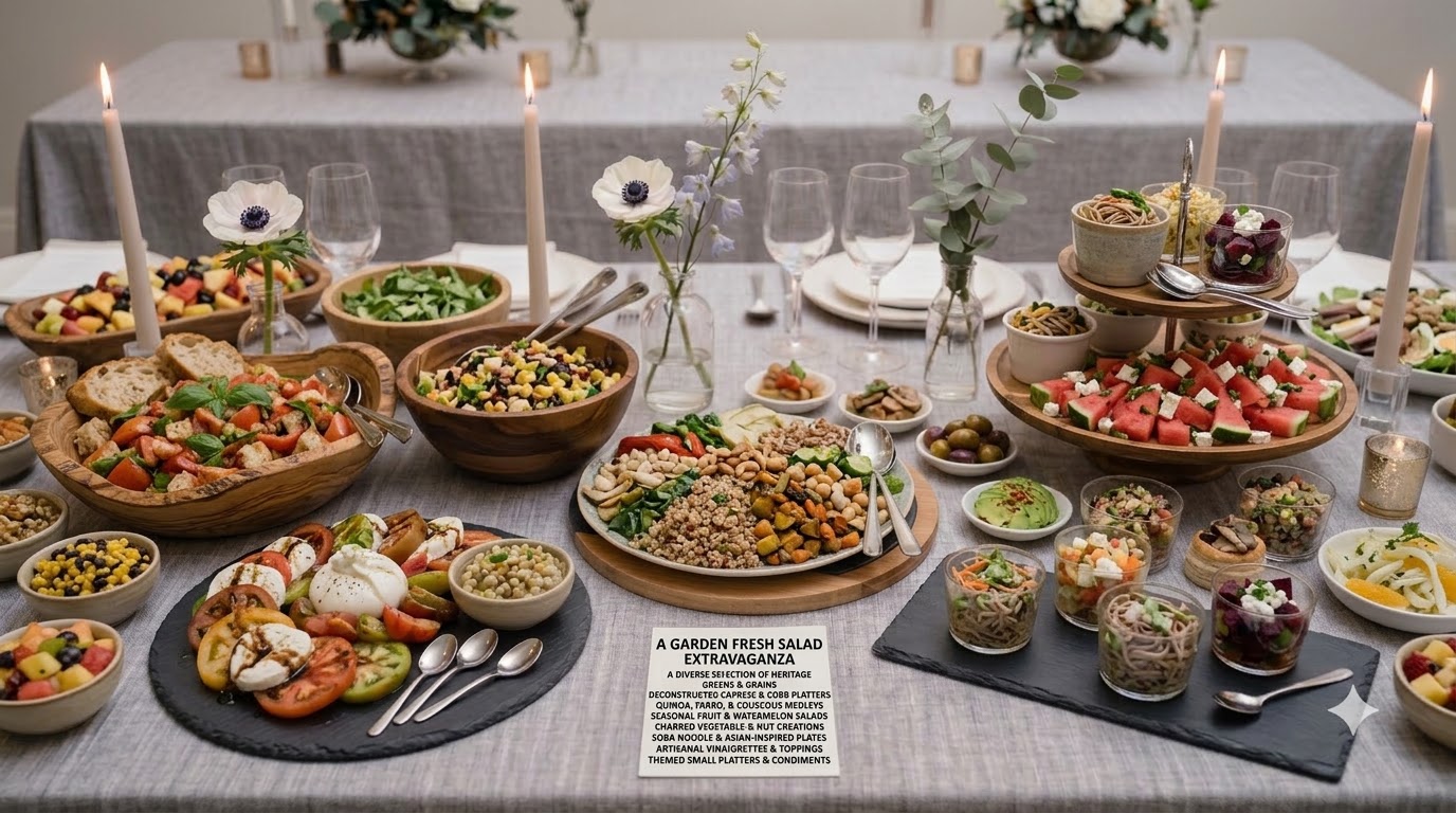 fill the table wih salads 202607292124