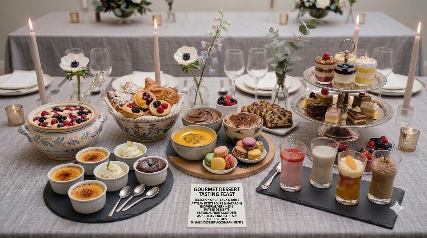 table filled with desserts 202607292140