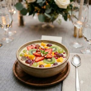 fruit-custard